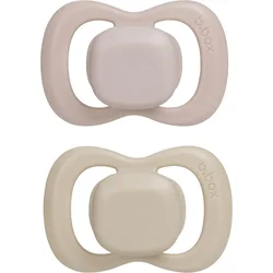 b.box tolažilna duda - silikon 2 2/1 blush/latte