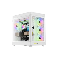 Kucište Gamdias Neso P1 WW Full Tower/E-ATX/ATX/Micro-ATX/Mini-ITX/bez napajanja/kaljeno staklo/bela
