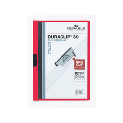 DURABLE MAPA DURACLIP 2200, RDEČA