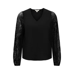 ONLY Bluza ONLMETTE črna