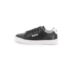 BOSS Superge BASKET črna/bela