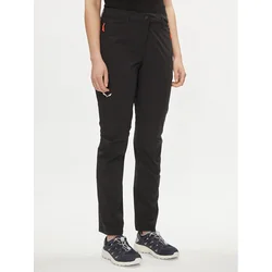 Salewa PUEZ TALVENA DST PANT W, ženske planinarske hlače, crna 28880