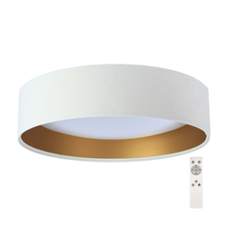 LED prigušiva plafonska svetiljka SMART GALAXY LED/24W/230V bela/zlatna + DO