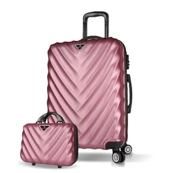 MyValice Set kofera 7408, 2 dela, Rose Gold