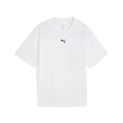PUMA Essentials Boxy Tee Youth, Age, White, 5-6Y