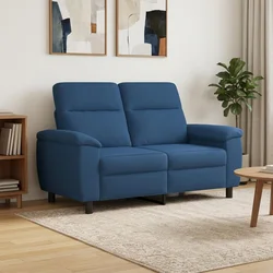 Vidaxl Kavč Modra 158 x 90 x 95 cm Blago