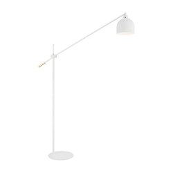 Argon 4734 - Podna lampa DETROIT 1xE27/15W/230V bela