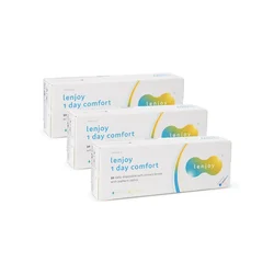 Lenjoy 1 Day Comfort (90 leč) Dioptrija: -1, Ukrivljenost: 8.6, Premer: 14.2