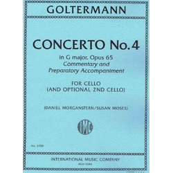 GOLTERMANN:CONCERTO NO.4 FOR CELLO (AND OPTIONAL 2ND CELLO)