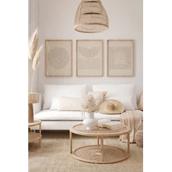 Wallity Slika 3Dartsoho15, 3 dela, 33 x 48 cm