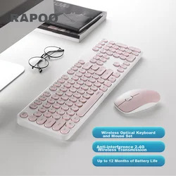 Rapoo Tastatura, Bežična, Roze
