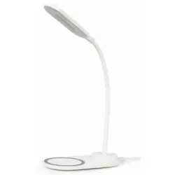 Gembird TA-WPC10-LED-01-MX White LED Stona lampa + QI bezicni punjac max10W