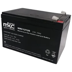 MKC Baterija akumulatorska, 12V / 12Ah - MKC12120