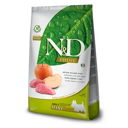 N&D Prime Suva hrana za odrasle pse, Divlja prasetina i jabuka, Mini breed, 7kg