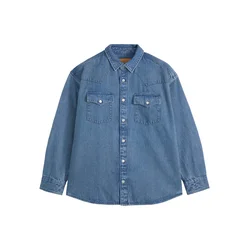 LEVIS  Srajca DENAMORE WESTERN moder denim