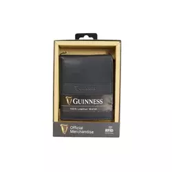 Novčanik muški kožni JBGNW03 sa RFID zaštitom 120x90x20 Guiness Guinness crna ( 16NMBG03B )