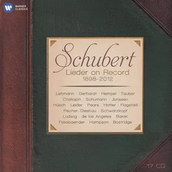 posneti mediji SCHUBERT - LIEDER ON RECORD 1898-2012, (5000486204)