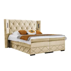 Boxspring postelja Baltimore 187 (Kameleon 04)