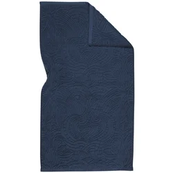 Kopalna brisača DODO PAVONE 55 x 100 cm, modra, bombaž, Moooi