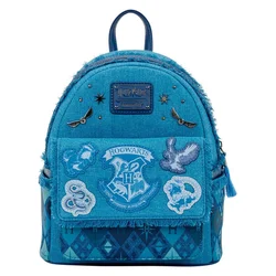 Mini nahrbtnik Loungefly Harry Potter - Hogwarts Denim (HPBK0294)