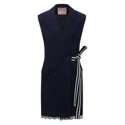 Ermanno Firenze Ženska haljina D38ETAB37CRE-MF099, Teget
