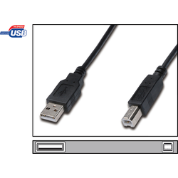 USB kabel A/moškiB/moški USB2.0 1,8m