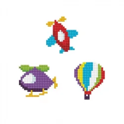 Diamond Dotz Set stikera Dijamantski mozaik Hot Air Balloon
