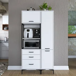 Hanah Home Višenamenska komoda JE143-3113, 100 x40 x198.6 cm, Bela