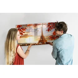 tulup.si Tabla magnetna Eifflov stolp 120x60 cm