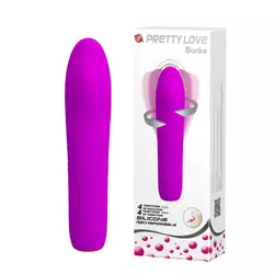 Masažer za klitoris Pretty Love Burke, 16cm, Ljubičasti