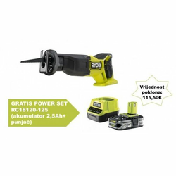 RYOBI Aku. sabljasta testera/ bez četkica/ 18V ONE+ HP RRS18X-0
