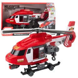 Gasilski helikopter za igro v razmerju 1:16 - rdeč