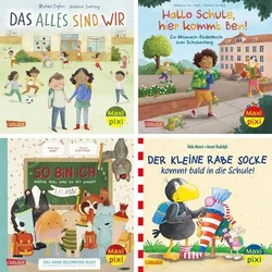 Maxi-Pixi-4er-Set 125: Bald bin ich ein Schulkind! (4x1 Exemplar)