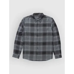 Salty Crew Early Bird Flannel Shirt pirate black