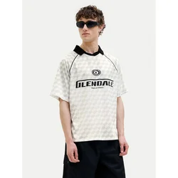 JACK & JONES Majica JCORETREAT črna/bela/off-bela