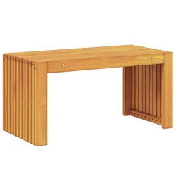 Bocni stol Prirodna nafta 70 x 35 x 35 cm Čvrsto drvo akacije