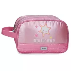 Enso into the wild dečiji neseser sa 2 pregrade - pink ( 99.844.21 )
