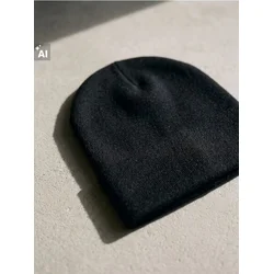 Sinsay - Beanie Kapica sa Viskozom - crno
