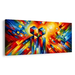 Slika abstraktni objem - 140x70