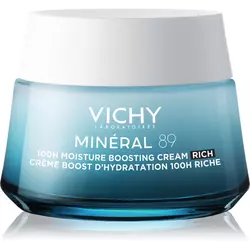 Vichy Mineral 89 Bogata krema za intenzivnu hidrataciju tokom 72 h za suvu kožu, 50 ml