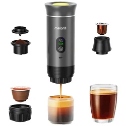 MEANIT Prenosni aparat za espresso kafu, univerzalni 3-u-1 - Z01 Pro