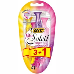 BIC Bristles SH MISS SOLEIL CLR COL B3+1 EU