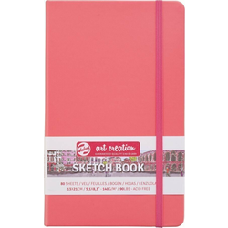 Talens Art Creation Sketchbook Coral 13 x 21 cm 140 g