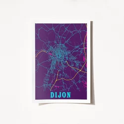Wallity Poster Dijon-2063, 42x59,4 cm