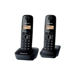 Bežični telefon Panasonic KX-TG 1612 FXH Crni - duo