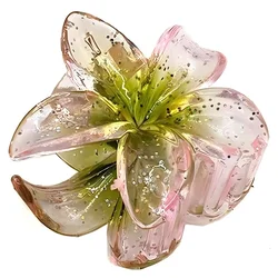 Štipac za kosu Flower - Zelena KP39305