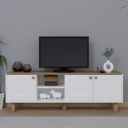 Hanah Home TV Komoda Bohemian 1600-83, 160x56x40 cm, Bela