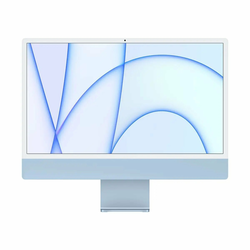 Apple iMac Apple M 61 cm (24) 4480 x 2520 pixels 8 GB 256 GB SSD All-in-One PC macOS Big Sur Wi-Fi 6 (802.11ax) Blue