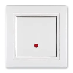ALING-CONEL Sklopka jednopolna sa indikacijom 10A 250V~ B/M bela