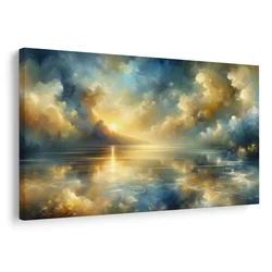 Slika sončni žarki na vodi - 40x30